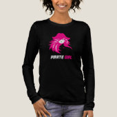 Pirate Girl Baddie Aesthetic トライブレンドＴシャツ (正面)