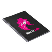 Pirate Girl Baddie Aesthetic ノートブック (右側)