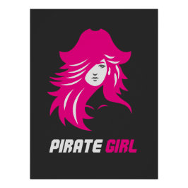 Pirate Girl Baddie Aesthetic ポスター