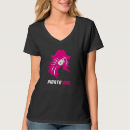 Pirate Girl Baddie Aesthetic Tシャツ