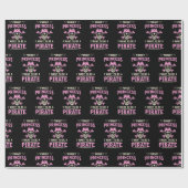 Pirate Girls Princess ラッピングペーパー (フラット)