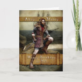 Pirate - Happy Birthday to Ye - Greeting Card カード (正面)