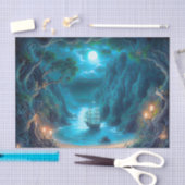 Pirate Hideaway Cove Decoupage Paper 薄葉紙 (クラフト)