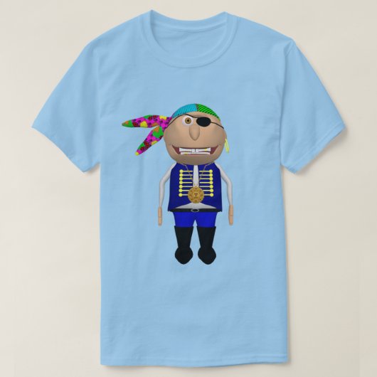 Pirate Johnny T-shirt Tシャツ (デザイン正面)