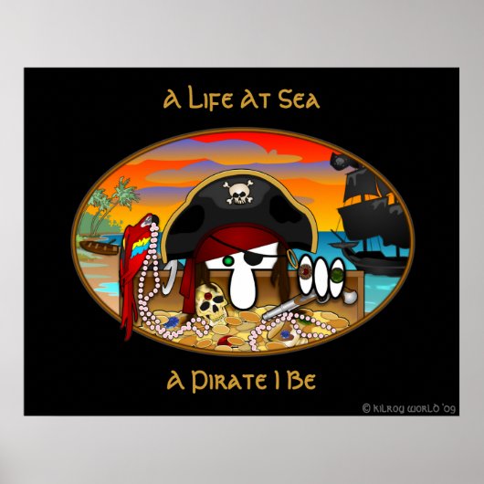 Pirate Kilroy Poster ポスター (正面)