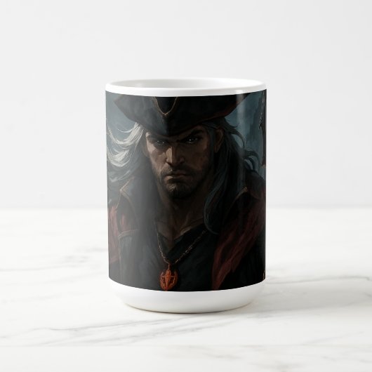 Pirate King Mug – Dark Fantasy Anime Coffee Cup コーヒーマグカップ (中央)