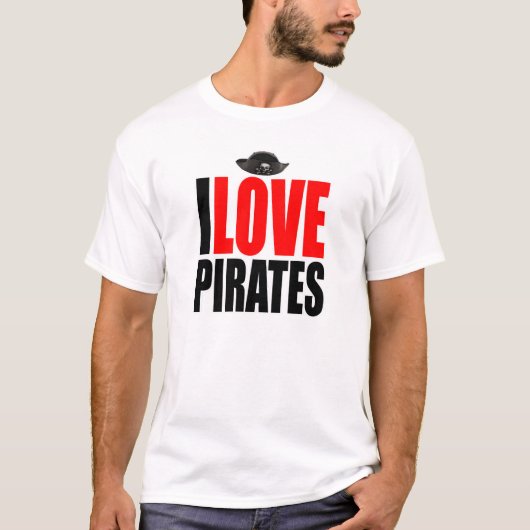 pirate_love tシャツ (正面)