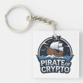 Pirate of Crypto キーホルダー (正面)