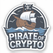 Pirate of Crypto シール (正面)