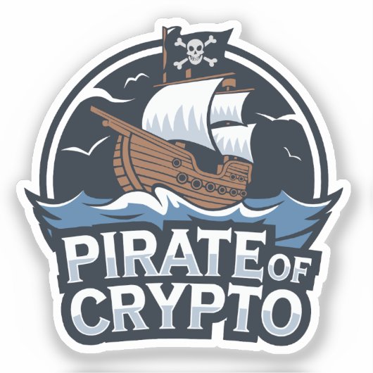 Pirate of Crypto シール (正面)