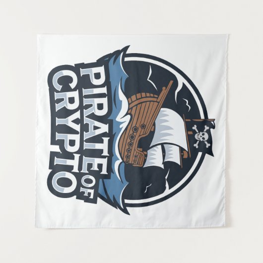 Pirate of Crypto タペストリー (正面(横))