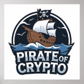 Pirate of Crypto ポスター (正面)