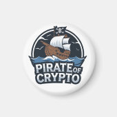Pirate of Crypto マグネット (正面)