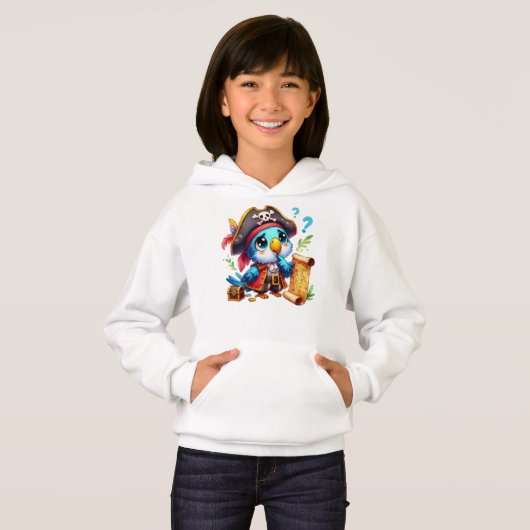 Pirate Parrot Cute Adventure Art (正面フル)