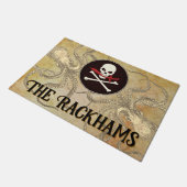 Pirate Personalized ドアマット (アングル)