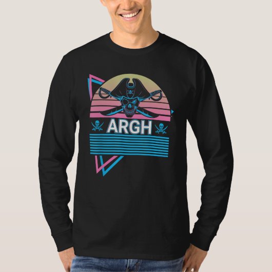 Pirate Retro Argh Tシャツ (正面)