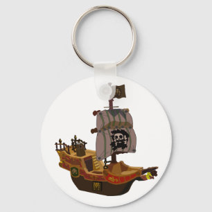 Pirate Ship Keychain キーホルダー