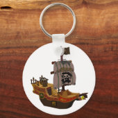 Pirate Ship Keychain キーホルダー (正面)
