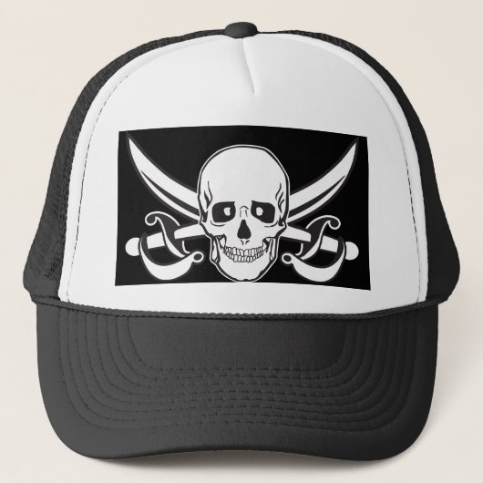 Pirate Skull キャップ (正面)