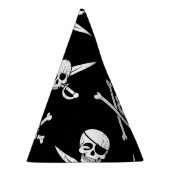 Pirate Skull and bones パーティーハット (右)