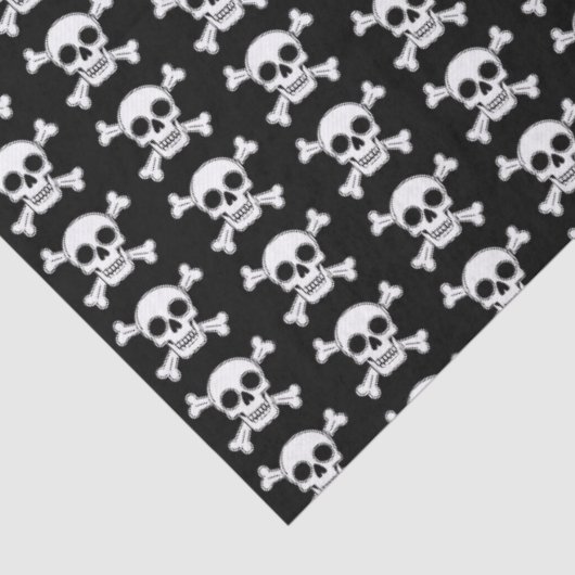 Pirate Skull and Crossbones Halloween 薄葉紙 (詳細)