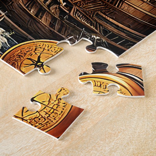 Pirate Skull Puzzle ジグソーパズル (側面)