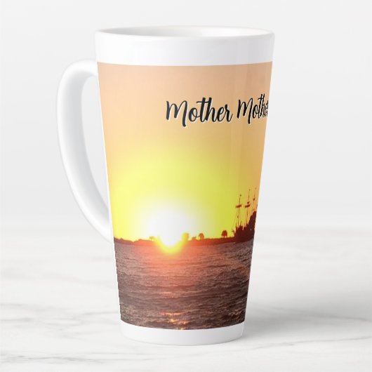 Pirate Soul カフェラテマグ (左アングル)