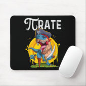 Pirate T-rex Pi Rate Dino Pi Rate Math Geek Funny  マウスパッド (マウス)