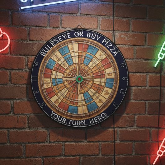 Pirate Treasure Map Dartboard Wall Decor ダーツボード