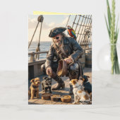 Pirate Walkin' the Dog Card シーズンカード (裏面)