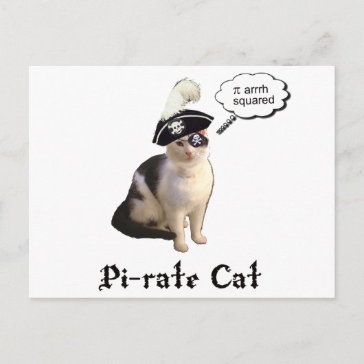 PiRateCat ポストカード (正面)