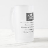 PirateLife、GlassMug フロストグラスビールジョッキ (正面左)