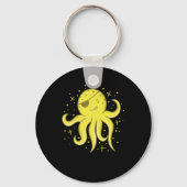 Piraten Riesenkrake mit Augenklappe キーホルダー (正面)