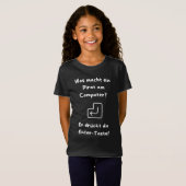 Piraten-Style für Tech-Fans! Tシャツ (正面フル)