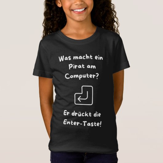 Piraten-Style für Tech-Fans! Tシャツ (正面)