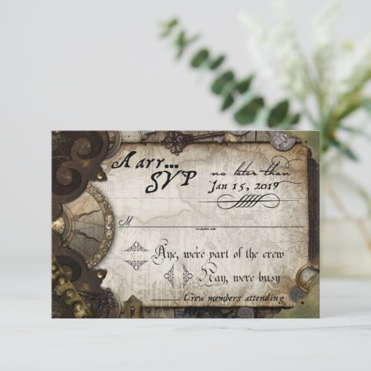 piratersvp 出欠カード (スタンド正面)