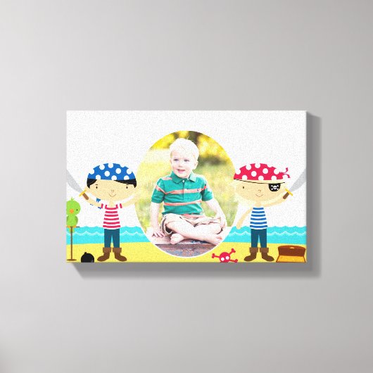 Pirates写真[12.6x8インチ] キャンバスプリント (正面)