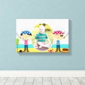 Pirates写真[12.6x8インチ] キャンバスプリント (インサイチュ (ウッドフロア))