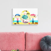 Pirates写真[12.6x8インチ] キャンバスプリント (インサイチュ (リビング))