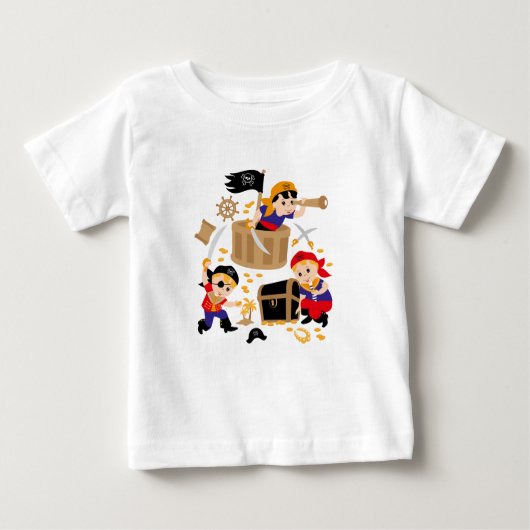 Pirates ベビーTシャツ (正面)