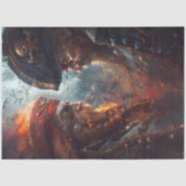 Pirates in a Duel Decoupage Tissue Paper 薄葉紙 (正面)