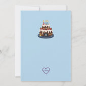 Pirates Life for THREE, Pirate 3rd Birthday 招待状 (裏面)