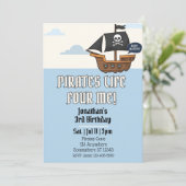 Pirates Life FOUR Me, Pirate 4th Birthday 招待状 (スタンド正面)