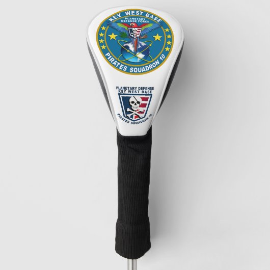 Pirates Squadron ゴルフヘッドカバー (正面)