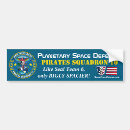 Pirates Squadron バンパーステッカー