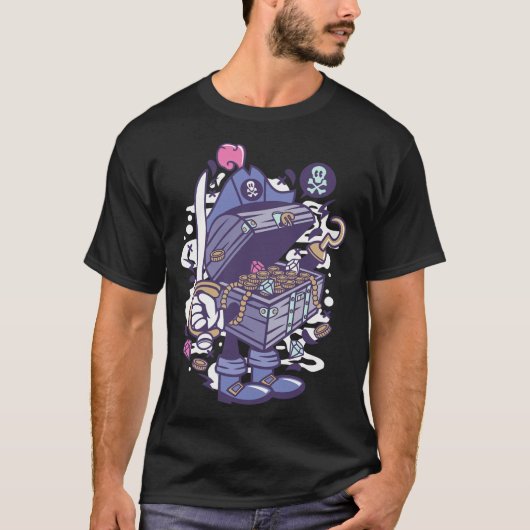Pirate's treasure tシャツ (正面)