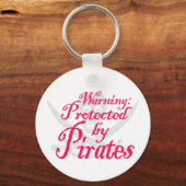PirateWarning，キーチェーン キーホルダー (正面)