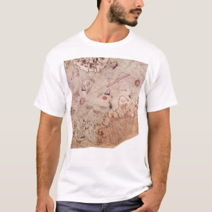 Piri Reisの旧世界の地図 Tシャツ