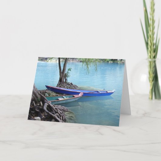 piroguesの挨拶状 カード (正面)