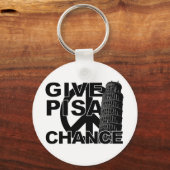 Pisaチャ与えンスのキーチェーン キーホルダー (正面)